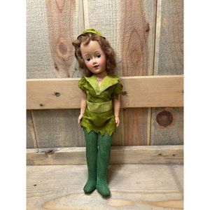 Vintage Mary Martin Peter Pan Doll 1940's